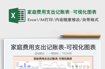 2022家庭收入支出可视化看板