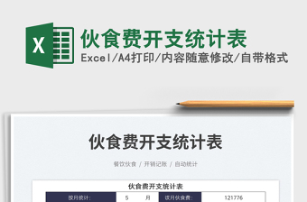 2023伙食費(fèi)開支統(tǒng)計(jì)表免費(fèi)下載