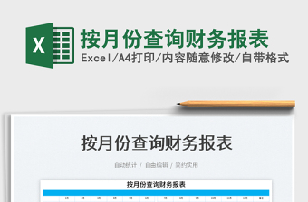 2022月財務(wù)報表