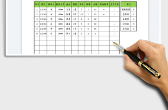 2023社區(qū)團購統(tǒng)計登記表免費下載