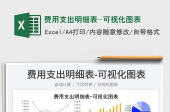 2022費(fèi)用支出明細(xì)表-可視化圖表免費(fèi)下載