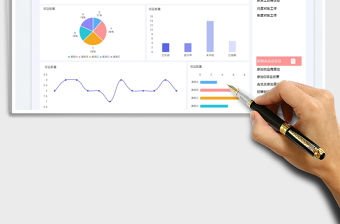 2023項目工程計劃管理明細表-可視化圖表免費下載