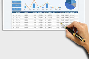 2022安全檢查問題清單統計分析表免費下載