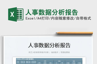 2022人事數據分析報告免費下載