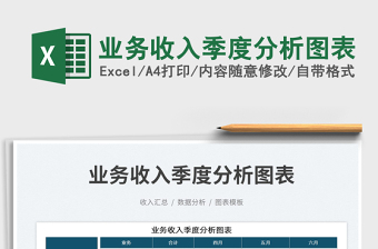 2022業(yè)務(wù)收入季度分析圖表免費(fèi)下載