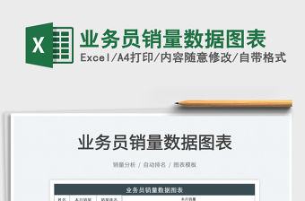 2022業務員銷量數據圖表免費下載