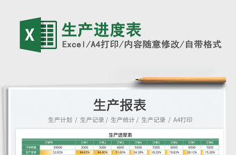 2022生產(chǎn)進(jìn)度表免費(fèi)下載