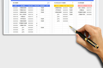 2022待办事项清单表免费下载