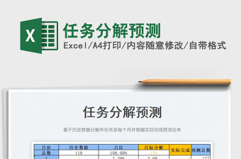 2022任務(wù)分解預(yù)測免費下載
