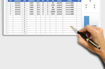 2023測評調(diào)查問卷統(tǒng)計表免費下載
