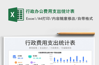 2022行政辦公費(fèi)用支出統(tǒng)計(jì)表免費(fèi)下載