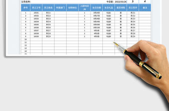 2022員工生日禮品領(lǐng)取明細(xì)表免費(fèi)下載
