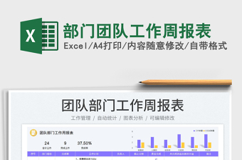 2022部門團(tuán)隊(duì)工作周報(bào)表免費(fèi)下載