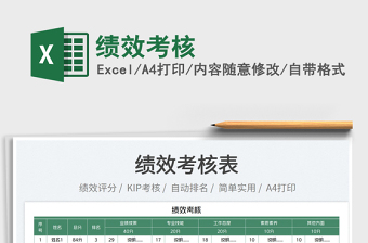 2022績效考核免費下載