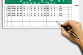 2022會(huì)議活動(dòng)預(yù)算表免費(fèi)下載