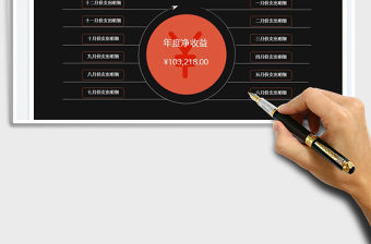 2022家庭年度記賬系統免費下載