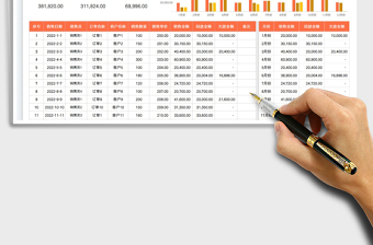 2022销售回款统计表免费下载