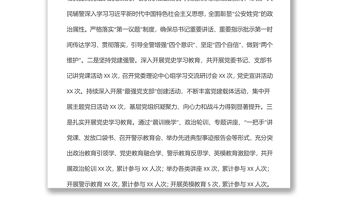 公安局個人工作述職報告