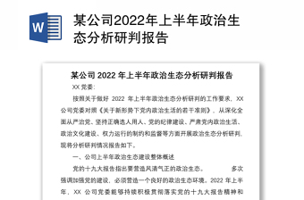 2022乡镇党内政治生态分析研判问题整改清单