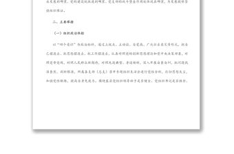 關于關于加強黨的領導的專項行動方案