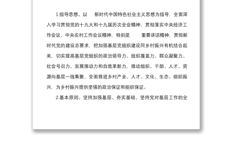 x市2022年村黨組織書記鄉(xiāng)村振興擂臺比武實(shí)施方案范文活動(dòng)工作方案