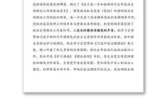 x市2021年政法宣傳輿論工作總結(jié)范文