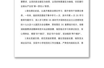 2021年述職述德述責述廉報告范文教育體育局教體局黨委書記個人述職報告工作匯報總結
