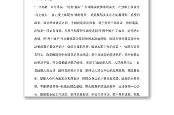 局黨組書記狠抓工作落實專題組織生活會對照檢查材料