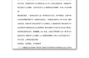 黨組關于巡察整改工作進展情況的報告