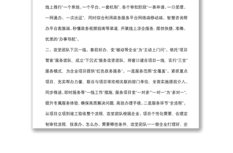 行政審批服務(wù)工作匯報(bào)