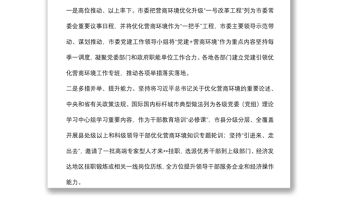 黨建領(lǐng)航營商環(huán)境經(jīng)驗(yàn)材料