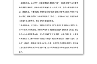 黨建領航營商環(huán)境經(jīng)驗材料