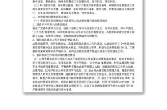 關于巡察整改進展情況報告