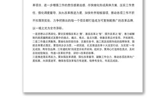 改革專項小組聯(lián)絡(luò)員會議總結(jié)講話提綱