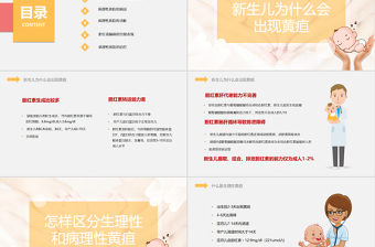 2022新生兒黃疸護(hù)理PPT創(chuàng)意簡約醫(yī)學(xué)行業(yè)通用PPT