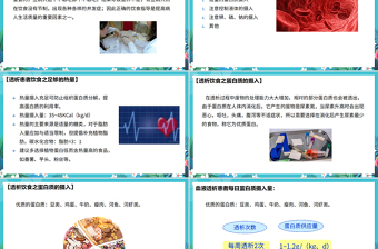 2022血液透析患者饮食指南医疗护理PPT大气简约医疗护理通用PPT模板下载