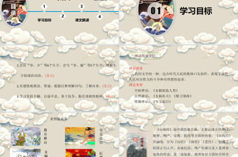 2022精衛填海PPT第13課小學四年級語文上冊部編人教版教學課件