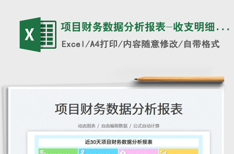 2023項(xiàng)目財(cái)務(wù)數(shù)據(jù)分析報(bào)表-收支明細(xì)表免費(fèi)下載