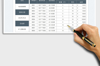 2023社區(qū)團購明細表免費下載