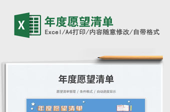 2022年度愿望清單免費下載