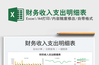 2023財(cái)務(wù)收入支出明細(xì)表免費(fèi)下載