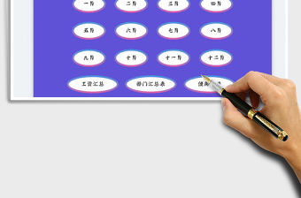 2023全年工資明細匯總管理系統免費下載