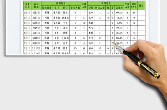 2023招聘月報(bào)表免費(fèi)下載