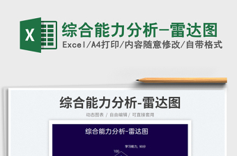 2023綜合能力分析-雷達(dá)圖免費(fèi)下載