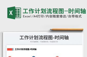 2023工作計劃流程圖-時間軸免費下載