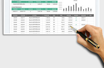 2023發票管理明細表-自動查詢免費下載