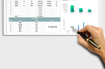 2023每日收支統(tǒng)計表免費下載