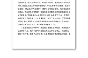 市信訪局黨組2022年抓黨建工作情況總結報告