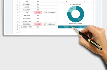 2023家政保姆每天任務(wù)完成情況免費下載