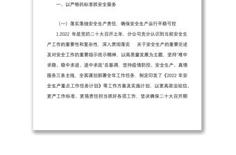 2022年上半年工作總結(jié)及下半年工作計(jì)劃范文集團(tuán)公司國(guó)企工作匯報(bào)報(bào)告